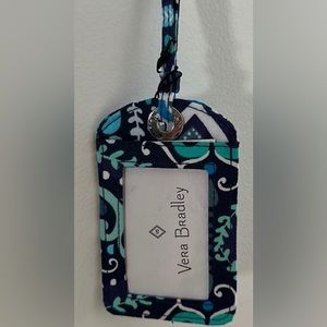 Vera Bradley luggage tag - Blue Island Medallion
